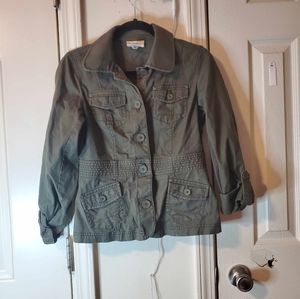 Olive green Utility Jacket